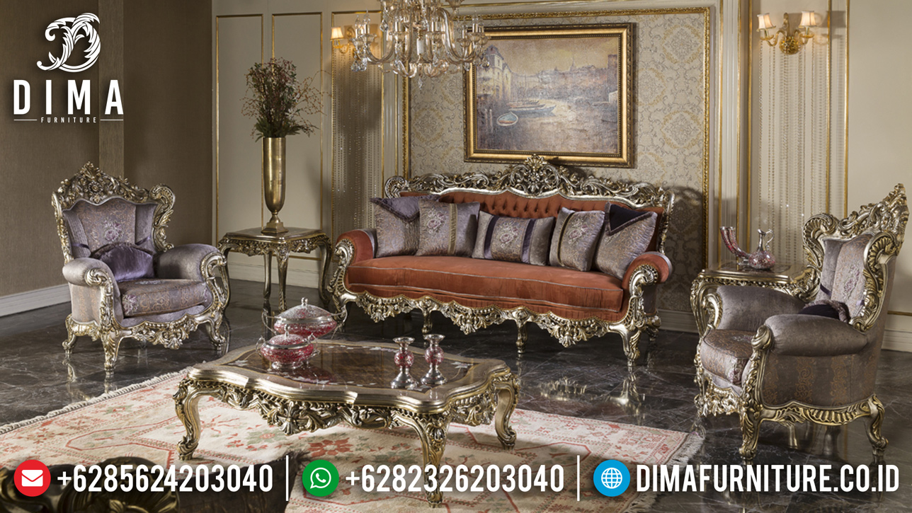 Jual Sofa Tamu Mewah Jepara Elegant Luxury Carving Duco Color BT-0462