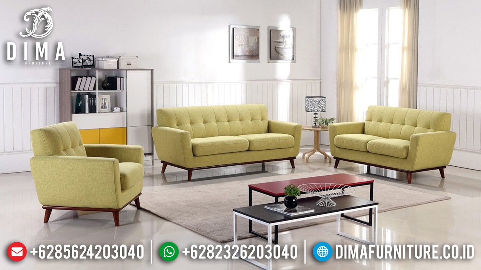 Jual Set Sofa Tamu Minimalis Desain Klasik New Classic Furniture Jepara BT-0660