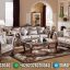 Sofa Tamu Mewah Jepara Luxury Carving Classic Natural Combine Color BT-1013