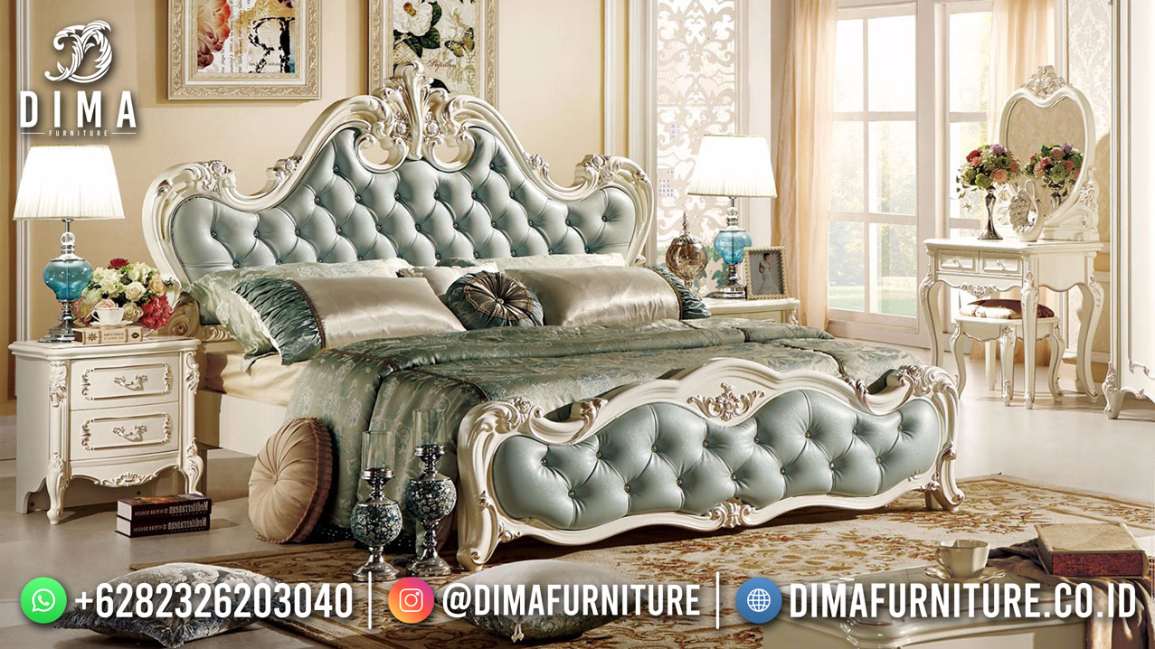 Best Seller Desain Tempat Tidur Mewah Jepara Luxury Best Furniture BT-1150
