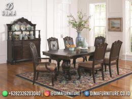 Meja Makan Klasik Jepara Terbaru Elegant Best Furniture BT-1214