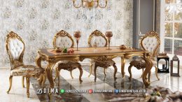 Wonderful Set Meja Makan Mewah Jepara Luxury Design Inspiring BT-1323 » Bufet TV Jepara
