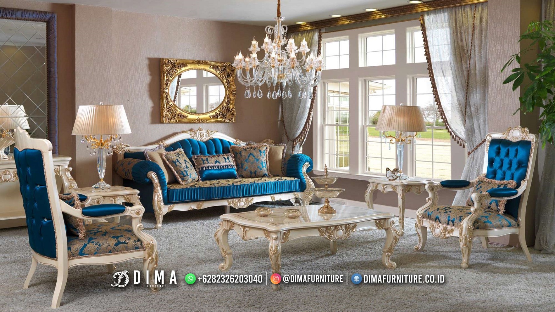 Set Sofa Tamu Mewah Jepara High Quality Best Price BT-1420
