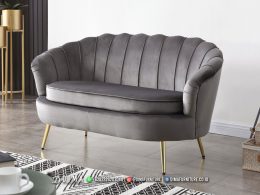 Beauty Grey Sofa Minimalis Jepara Terbaru Kursi Santai 2022 BT-1573