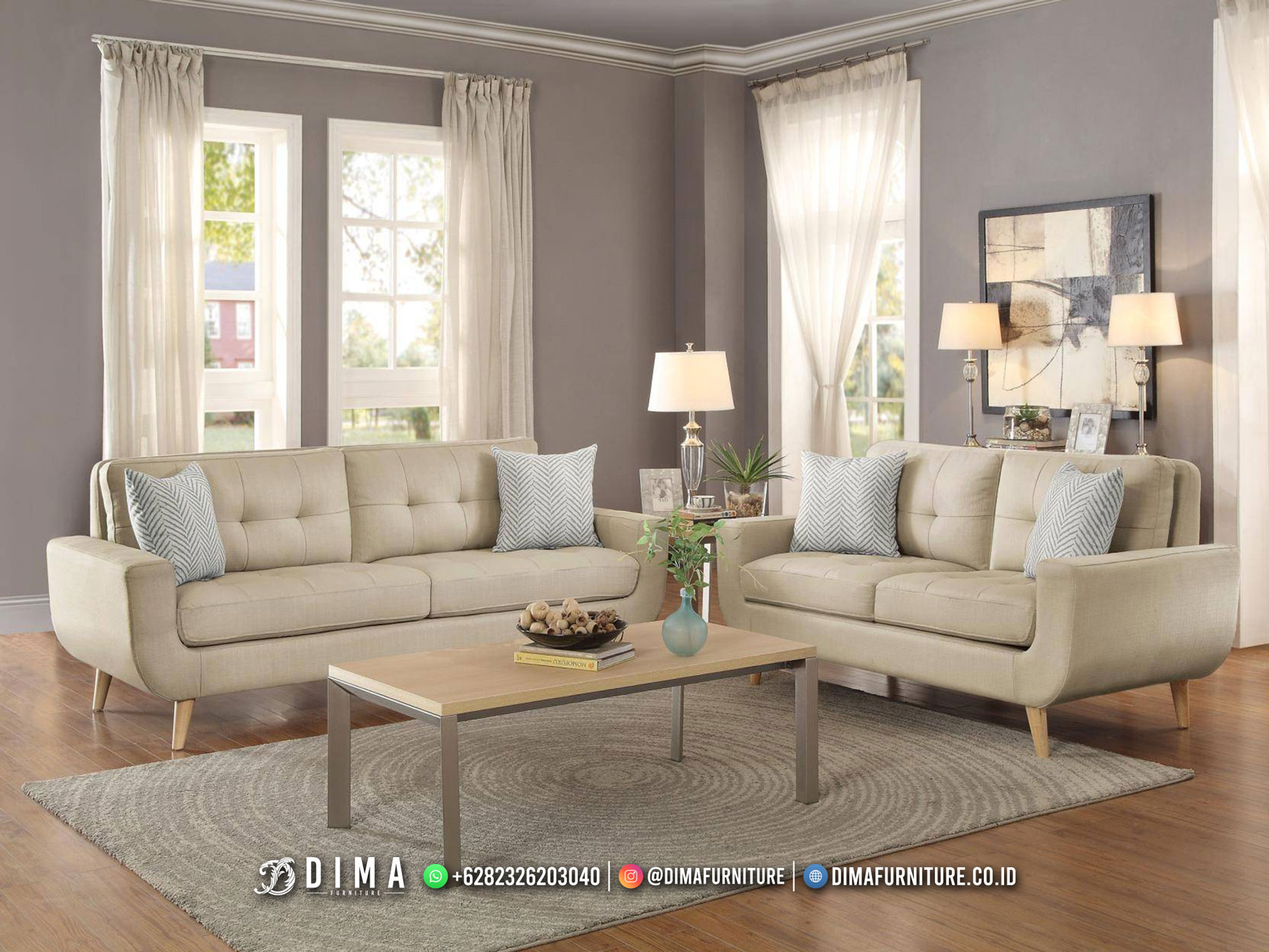 Desain Sofa Tamu Modern Terpopuler Furniture Design Living Room BT-1662