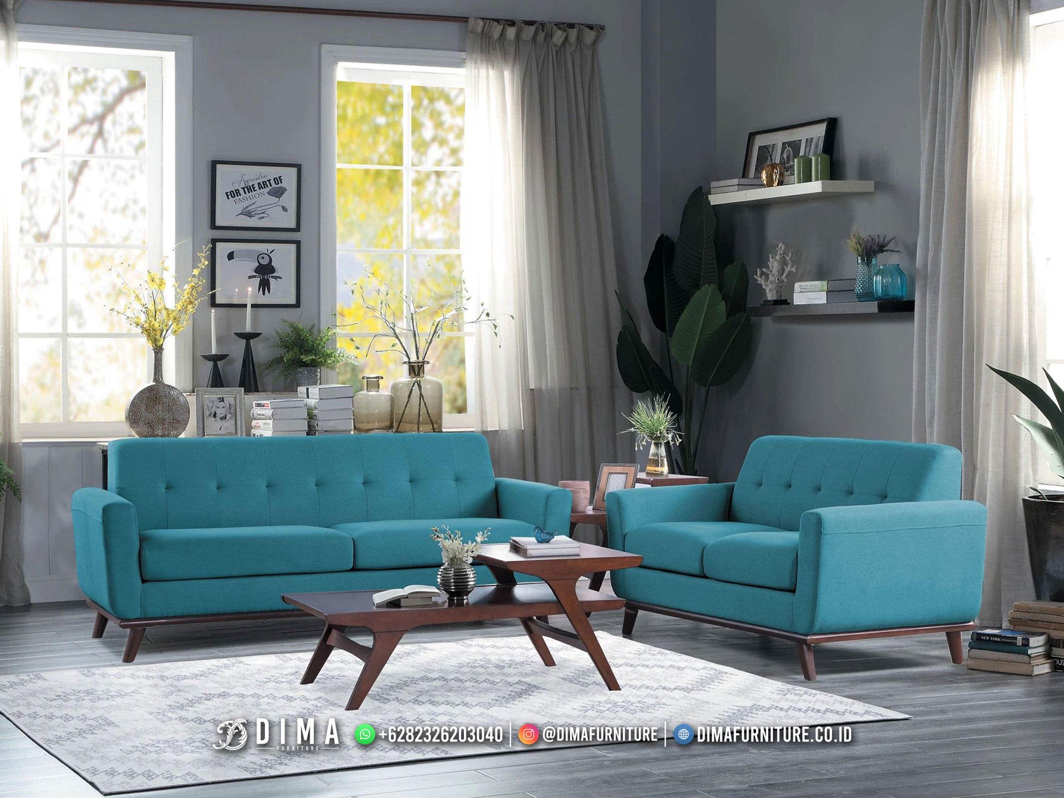 Furniture Ruang Tamu Sofa Minimalis Terbaru Kota Semarang BT-1661