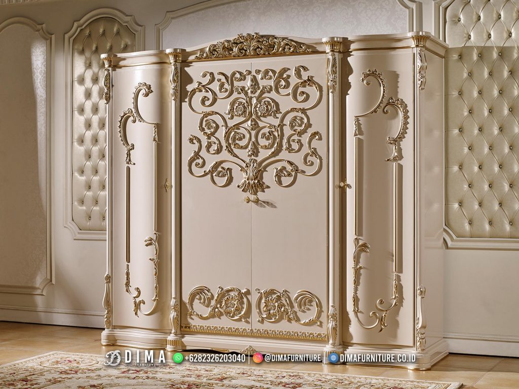 Great Style Lemari Baju Ukir Mewah Luxury Carving Classic Mebel Jepara BT-1670