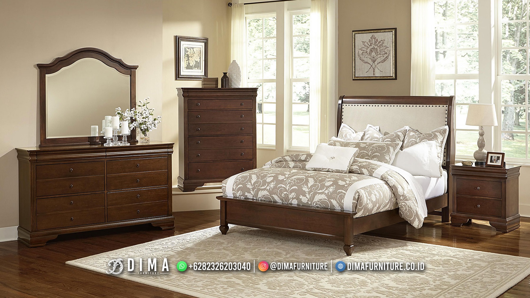 New Style Tempat Tidur Minimalis Furniture Jepara Alvin BT-1840