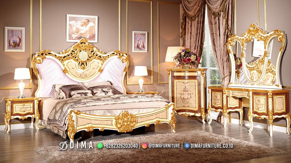 Exclusive Tempat Tidur Sultan Desain Mewah Luxury Irish BT-1863