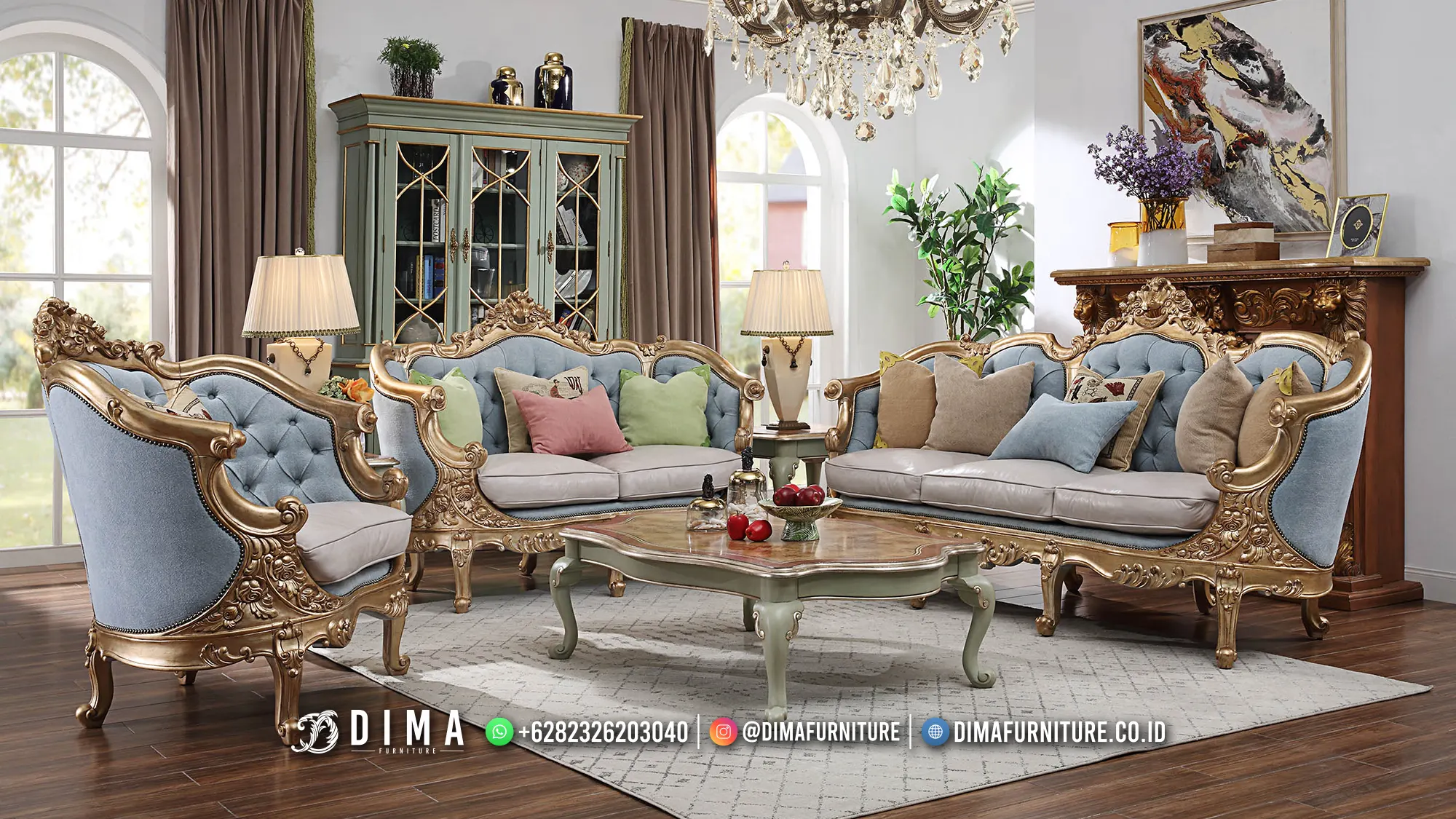Buy Now Kursi Tamu Mewah - Furniture Ruang Tamu Jepara Naomi BT-2071