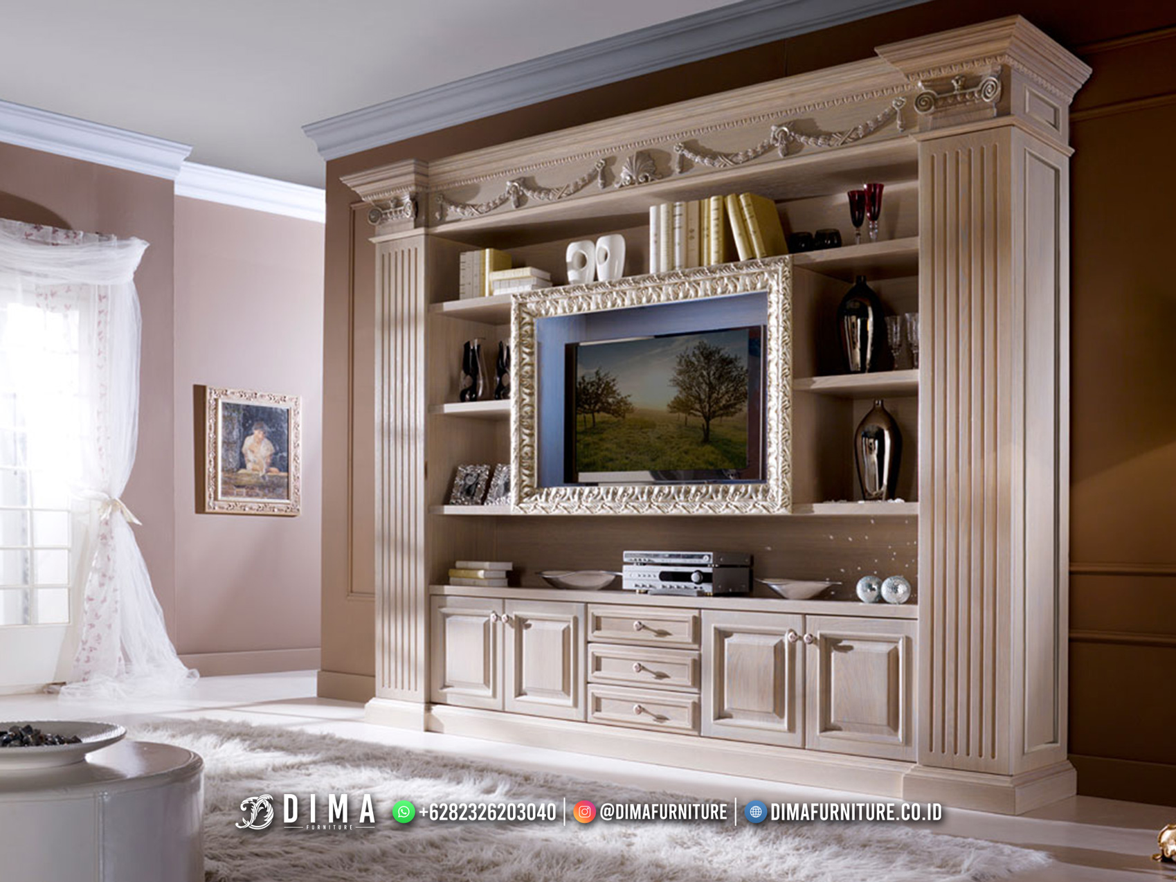 Excellent Bufet TV Terbaru Modern Simple Elegan Jepara BT-2078