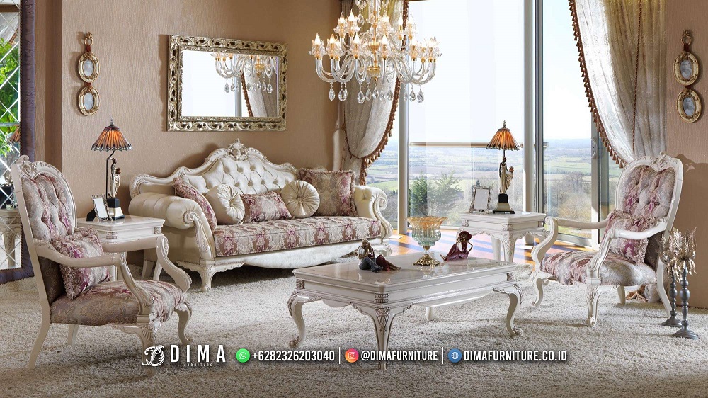 Beauty Florence Sofa Tamu Mewah Terbaru Best Price Promo 2023 BT-2137