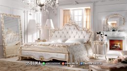 Kamar Set Mewah Terbaru Putih Eropa Luxury Design Cristine BT-2127