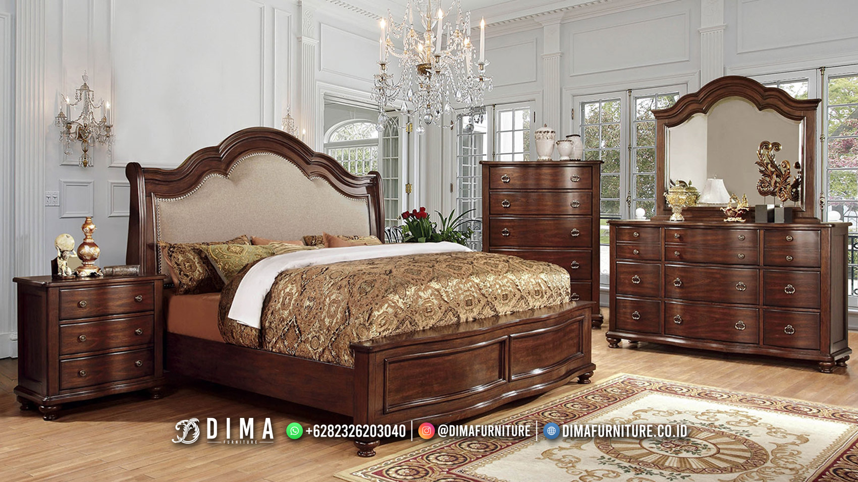 Artful Kamar Mewah Jati Terlaris Dima Furniture Official BT2210