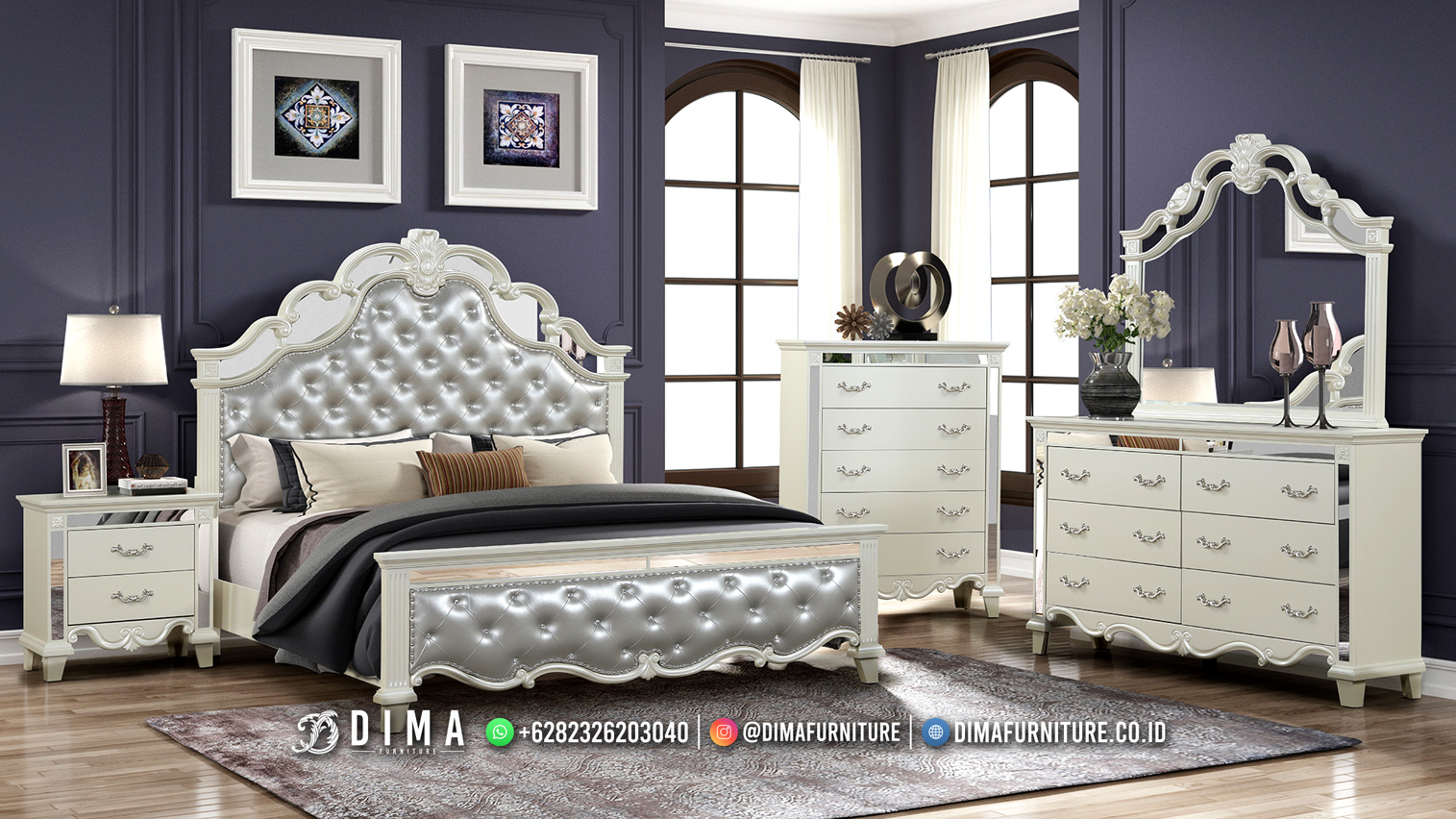 Great Furniture Kamar Set Terbaru Jepara Minimalis Vigilant BT2206