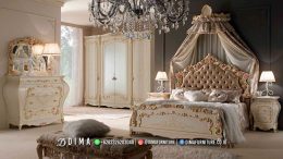Tempat Tidur Mewah Klasik Ukir Luxury Davinci Highly BT2242