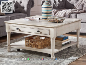 Meja Tamu Klasik Dima Elegan Kayu Solid Jepara 79BT — Bufet TV Jepara | Buffet Jepara Terbaru | Meja TV Mewah