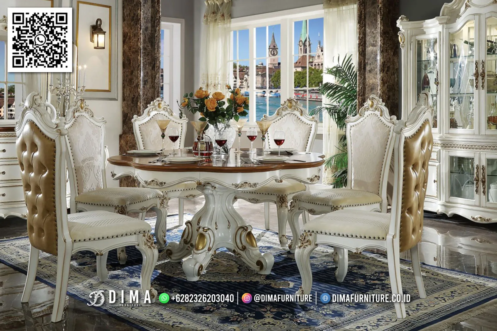Dining Set Mewah Jepara Dining Set Mewah Jepara