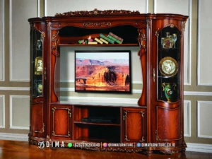 Bufet TV Jati Mewah Imperial Theodore Prestige 166BT &mdash; Bufet TV Jepara | Buffet Jepara Terbaru | Meja TV Mewah