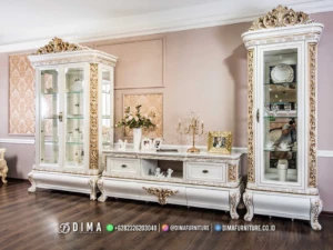 Bufet TV Lemari Hias Jepara Rosaline High Quality 170BT &mdash; Bufet TV Jepara | Buffet Jepara Terbaru | Meja TV Mewah