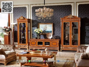 Bufet TV Jati Mewah Carving Elegant Flash Sale 183BT &mdash; Bufet TV Jepara | Buffet Jepara Terbaru | Meja TV Mewah