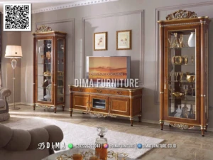 Bufet TV Lemari Hias Klasik Mewah Produk Pilihan 181BT &mdash; Bufet TV Jepara | Buffet Jepara Terbaru | Meja TV Mewah
