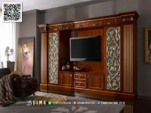 Bufet TV Mewah Jepara Royal Alyssa Luxury Classic 177BT &mdash; Bufet TV Jepara | Buffet Jepara Terbaru | Meja TV Mewah