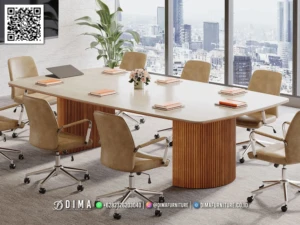 Meja Rapat Modern Charlotte Prestige Office Table 186BT &mdash; Bufet TV Jepara | Buffet Jepara Terbaru | Meja TV Mewah