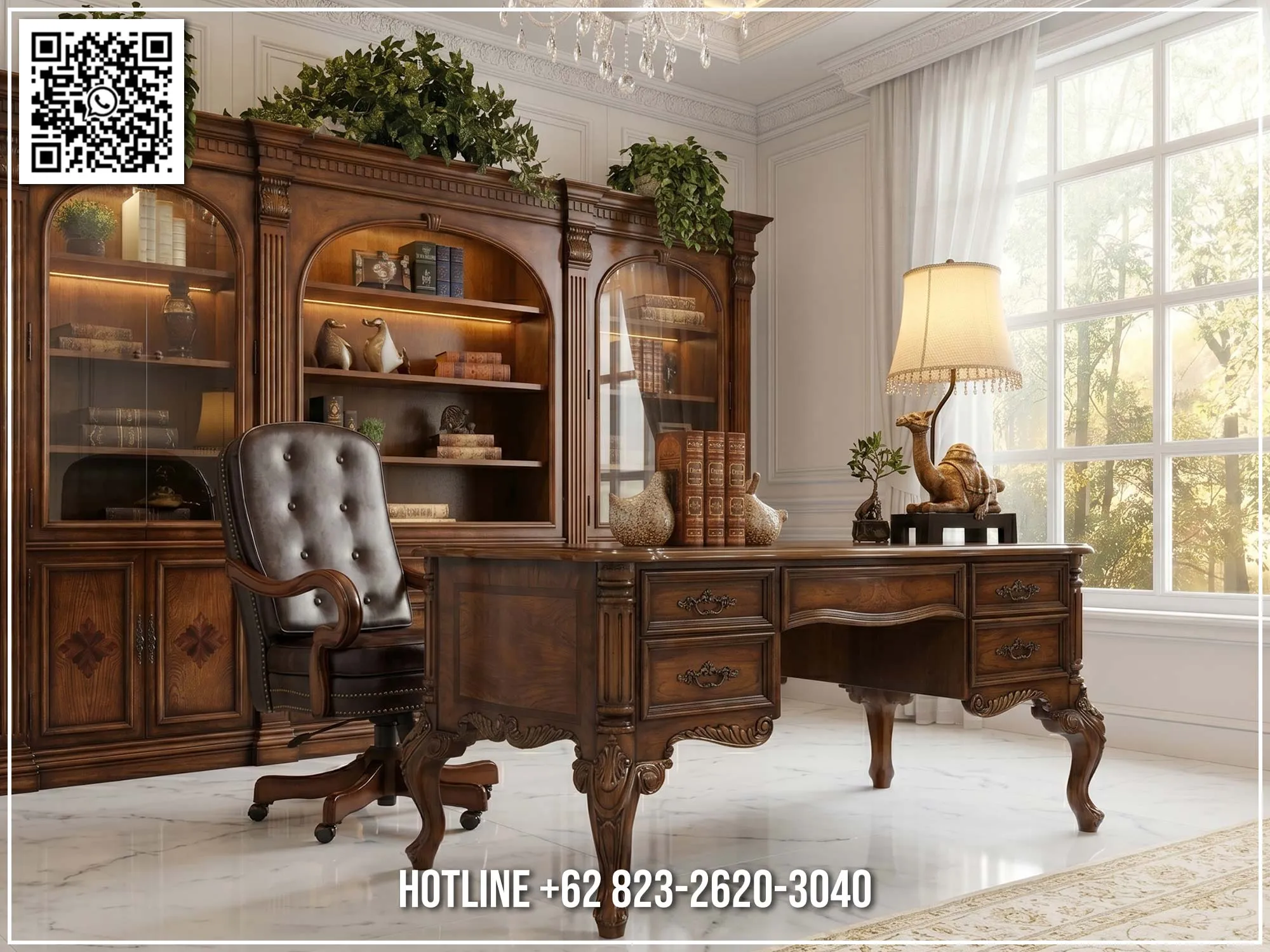 Desain Meja Kantor Jati Royal Executive Limited Desain Meja Kantor Jati Royal Executive Limited