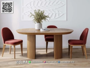 Meja Makan Minimalis Venezia Limited Edition 200BT &mdash; Bufet TV Jepara | Buffet Jepara Terbaru | Meja TV Mewah