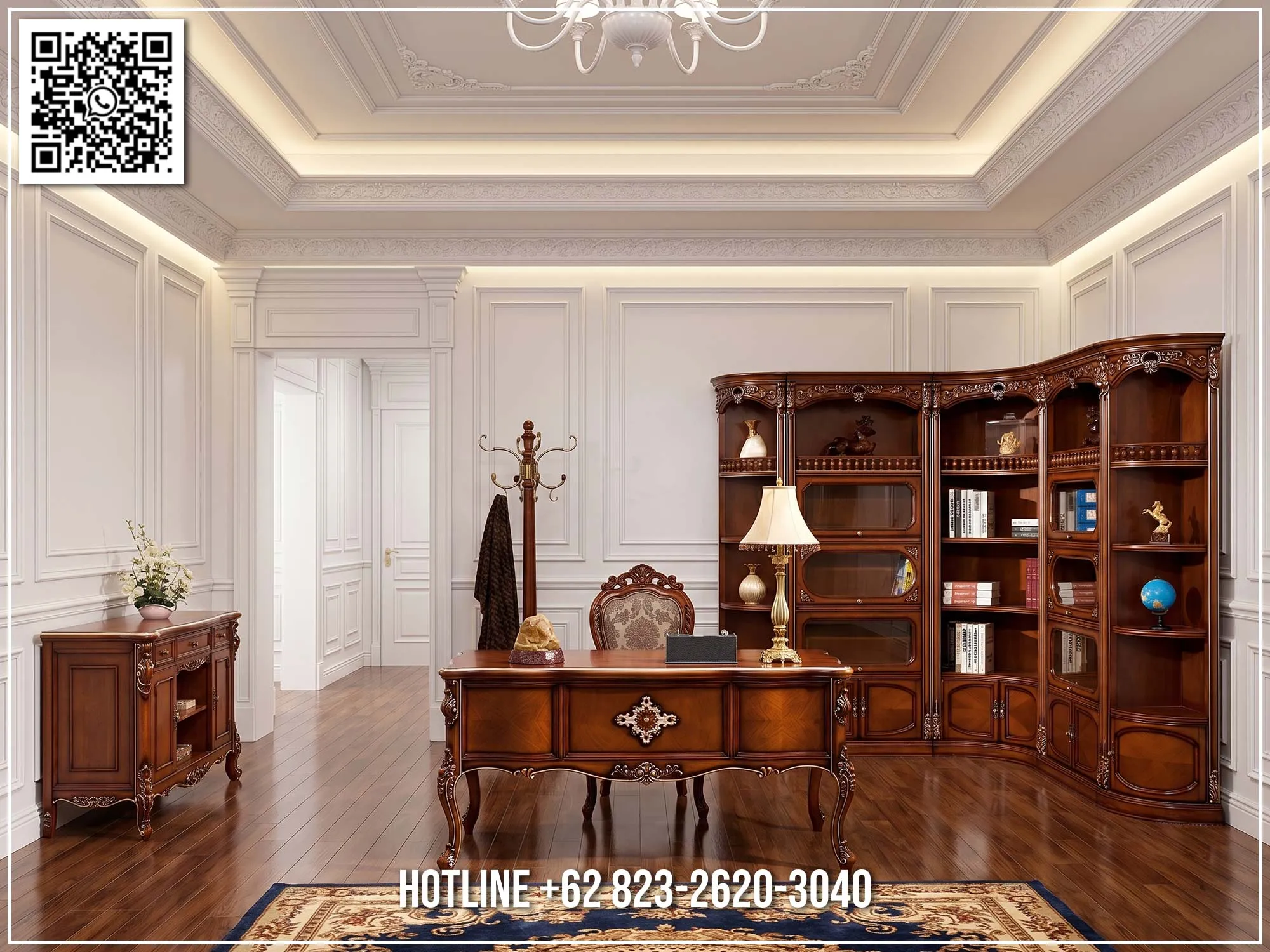 Set Furniture Kantor Ukir Diskon Besar 215BT Set Furniture Kantor Ukir Diskon Besar 215BT