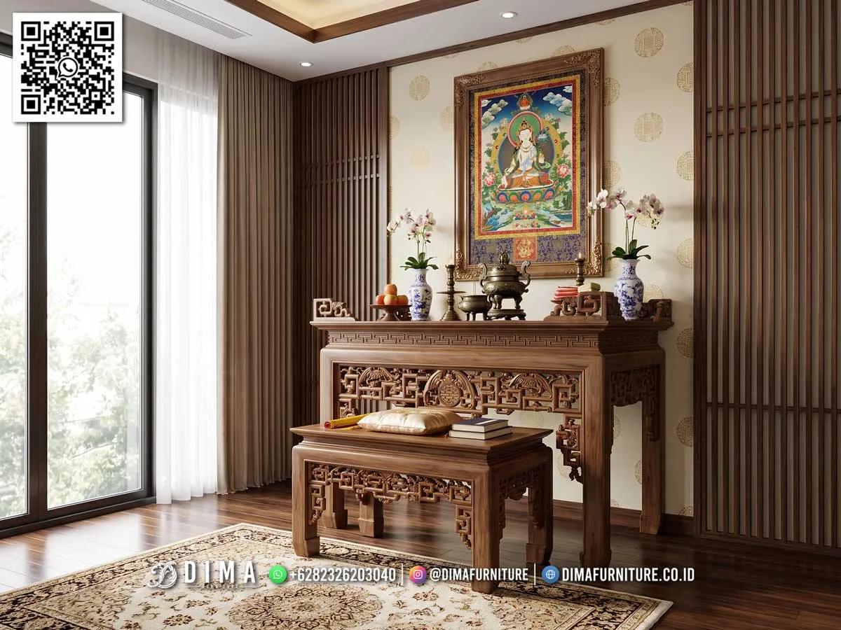 Meja Altar Sembahyang Jati Oriental 250BT Meja Altar Sembahyang Jati Oriental 250BT