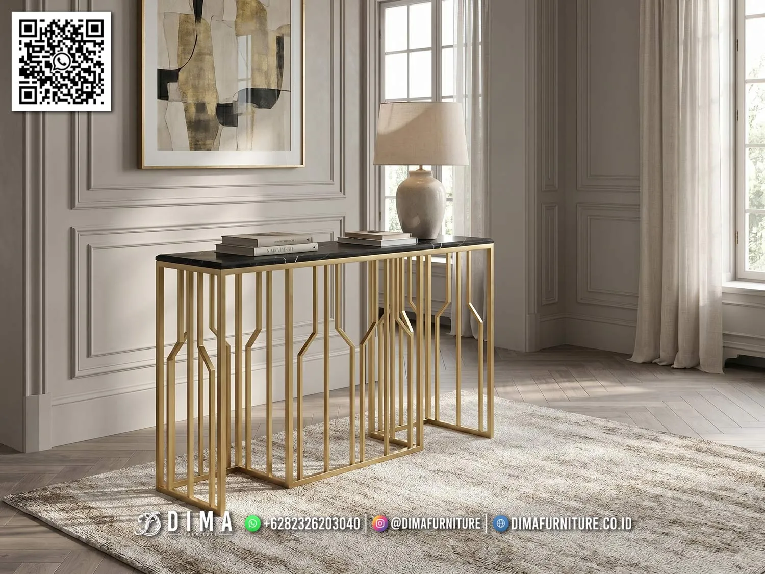 Meja Konsol Stainless Modern 243BT Meja Konsol Stainless Modern 243BT